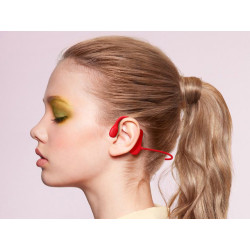 Casque à Conduction Osseuse Bluetooth 5.2 - Ecouteur sans fil - Autonomie 13h - Waterproof IPX5 - Noir