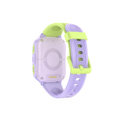 Montre Connectée Enfant 4G GPS LAGENIO AMOLED 8GB | Appels & Sécurité - Coloris Violet / Vert