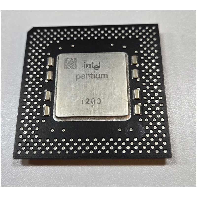 Intel Pentium 200MHz SY045 FV80502200 | CPU Socket 7 Vintage