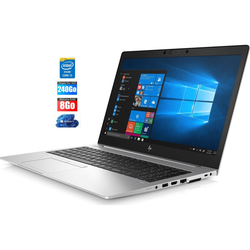 HP ProBook 850 G6 i5 8ème 8Go SSD 256Go | PC Portable 15,6" Pro