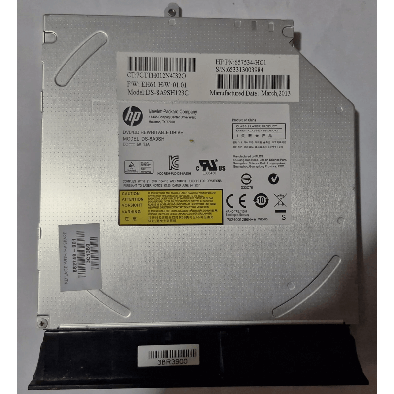Lecteur CD/DVD DS-8A9SH123C