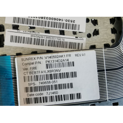 Clavier Français HP Pavilion 749658-051 | V140502AK1 Avec Cadre
