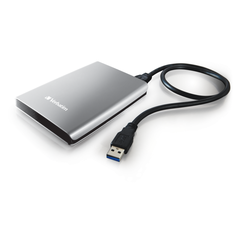 Disque Dur Externe Verbatim Store'N'Go 2 To USB 3.0 Argent