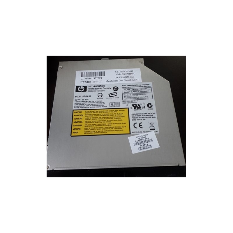 Lecteur CD/DVDRW DS-8A1H