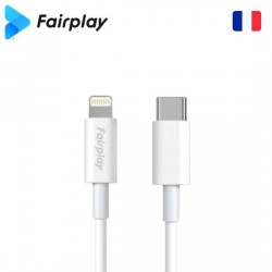 FAIRPLAY cable chargeur USB type-C vers lightning