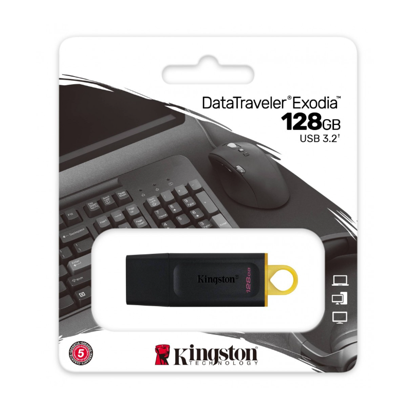 Clé USB 3.2 Kingston DataTraveler Exodia - 128Go