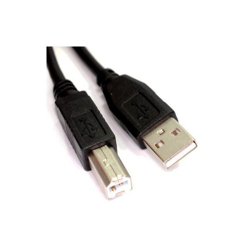 Câble USB 2.0 type A vers B Lindy 3m. Idéal imprimante, scanner et périphériques USB. Connexion fiable, longueur 3 mètres.