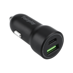 Chargeur Voiture 20W 2USB (A+C)