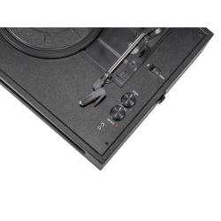 Platine vinyle Bolaris Bluetooth 6 W - Modèle Brasilia - Coloris Noir