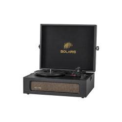 Platine vinyle Bolaris Bluetooth 6 W - Modèle Brasilia - Coloris Noir