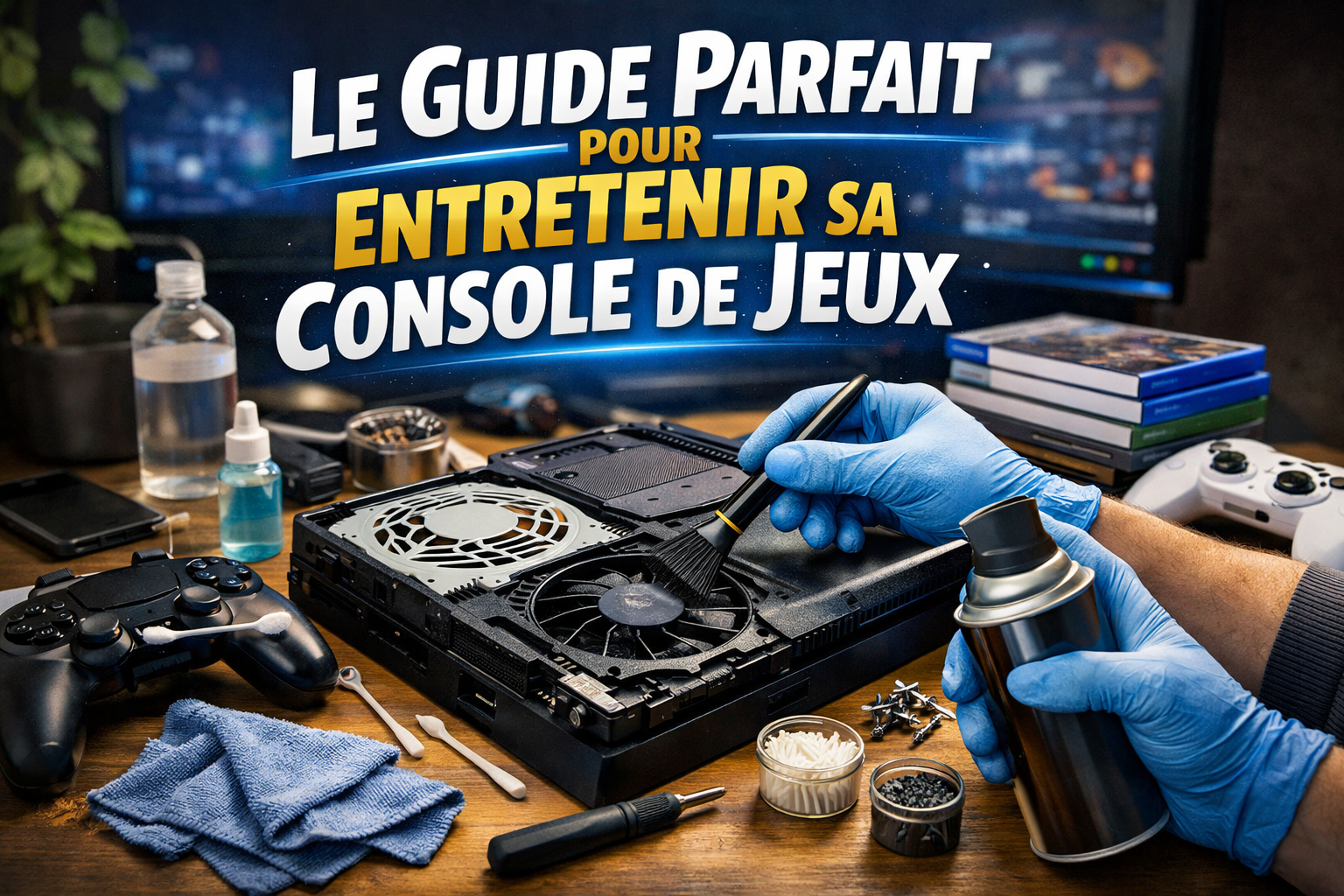 Le Guide Parfait pour Entretenir sa Console de Jeux