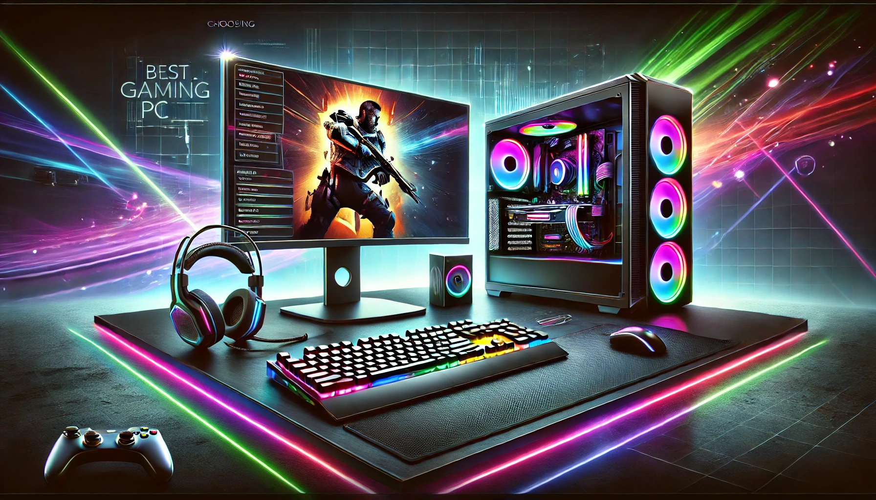 setup gaming