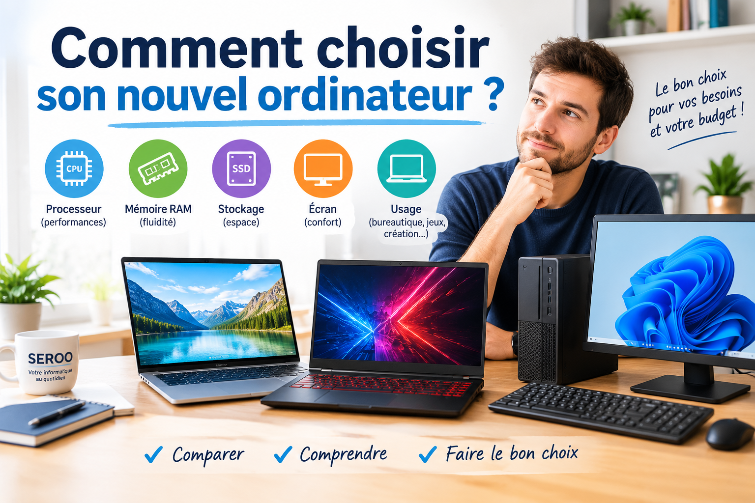 Comment choisir son nouvel ordinateur ? Toutes les questions à se poser avant d'acheter