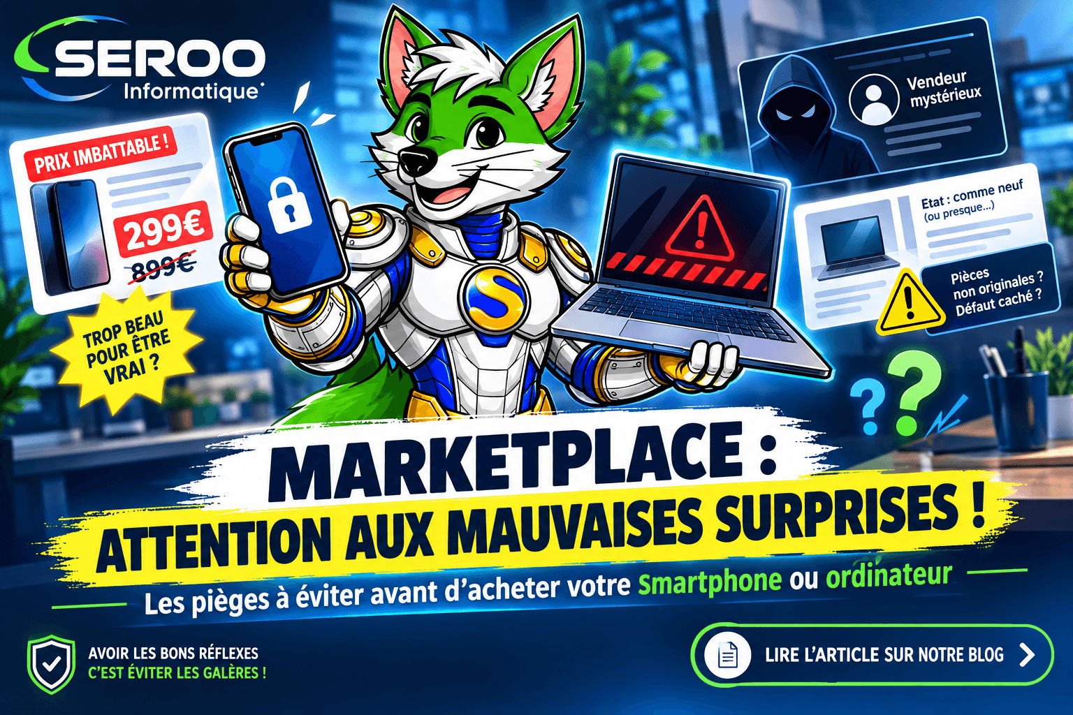 Marketplace : attention aux mauvaises surprises lors de l’achat d’un smartphone ou d’un ordinateur